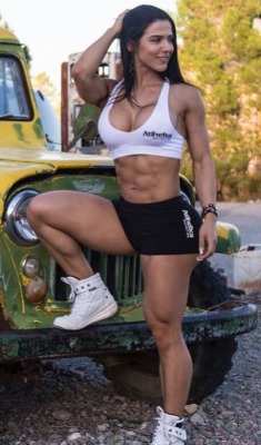 Beautiful strong muscular girls