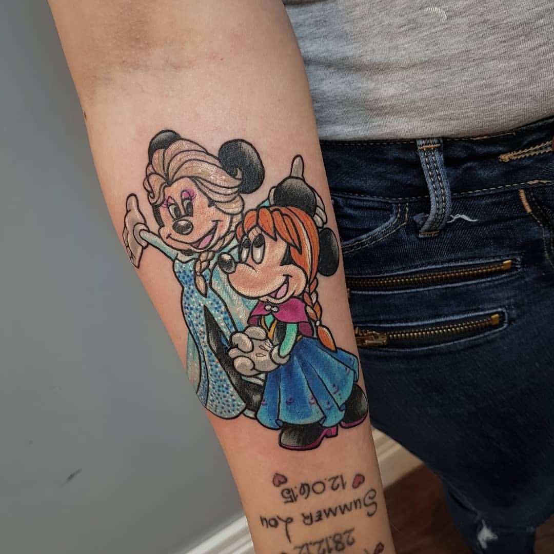 Tiny Disney Princess Tattoos | POPSUGAR Love & Sex