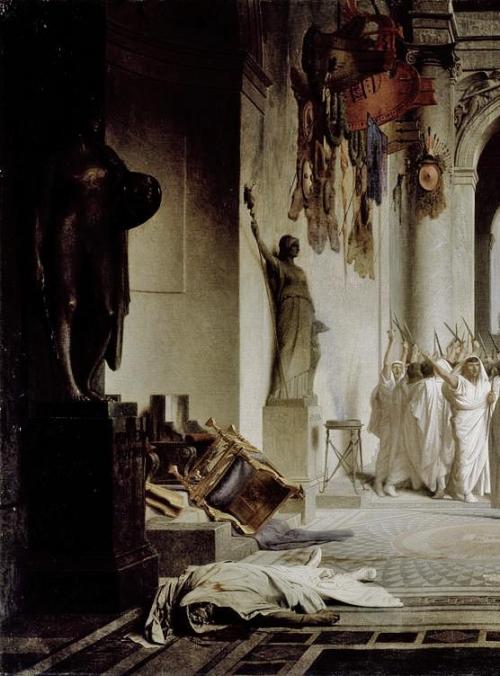last-of-the-romans:Detail from the Death of Caesar by Jean-Léon Gérôme| 1867