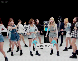 tzunay:  TWICE dancing RUN from BTS