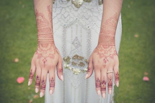 Can we just take a moment to appreciate this incredibly stunning henna by @themehndigirl | Photograp