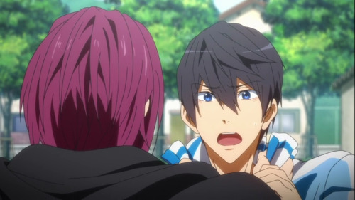 matsuoka-lin - Haruka’s expressions concerning Rin in this...