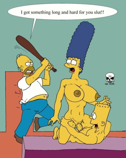 XXX cartoonporn6969:  Request: Bart and Marge photo