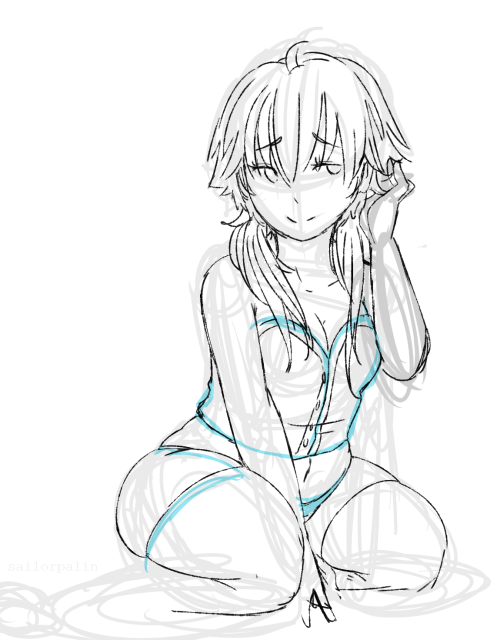 sailorpalinstrashcan:  “I got a cute face, chubby waist, thick legs, in shape.” 