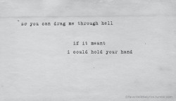 favoritelittlelyrics:  Bring Me the Horizon, “Follow