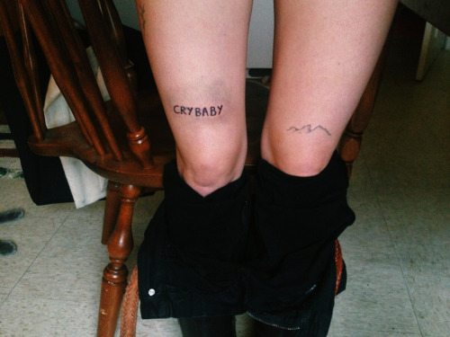 LETTERING  TATTOOS  ART on Instagram Cry baby on iamsyanne        crybaby crybabytattoo oldenglishtattoo gothicscript gothicletters  pinktattoo lettering