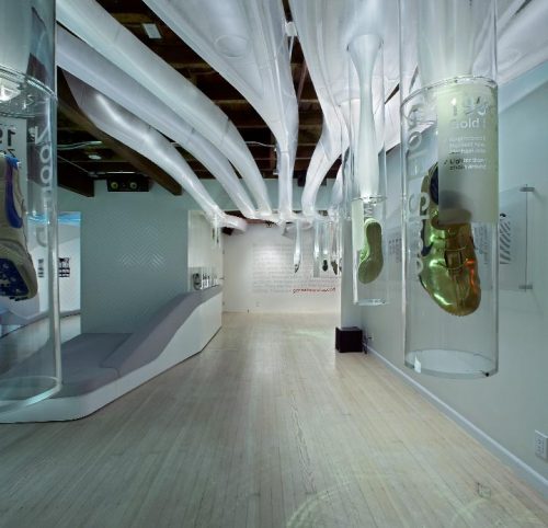 ‘Nike Genealogy of Speed’ installation - SERVO Architects (2004)“Nike approached us looking to creat