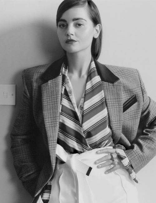 colemandaily:jenna coleman photographed by owen reynolds for flaunt magazine, december 2018
