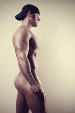 jacktwister:  NAKED STUDS WEARING BASEBALL