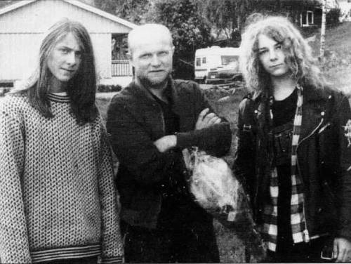 A young Samoth &amp; Ihshan.Source: Black Metal Antiquarium.