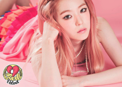 dumblets:  pink-haired irene in russian roulette