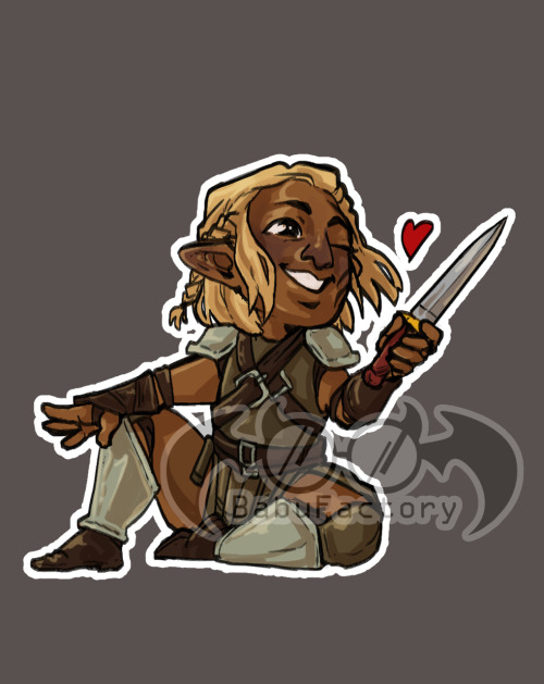 babumakeanart: I am finally getting to old things I need to finish, dragon age design of keychains I