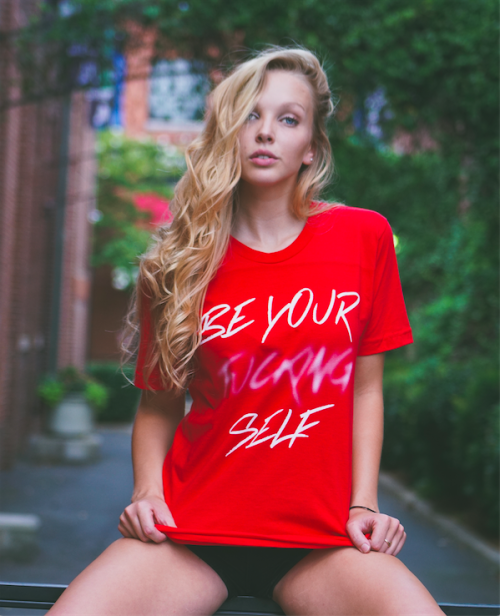 Be Your F***ing Self TeeWhere to buy and Price:   $30