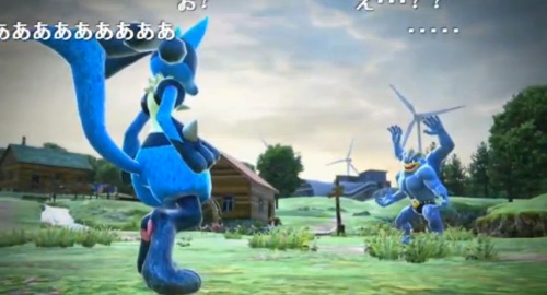 tinycartridge:Pokken Tournament is happening ⊟A Pokemon fighting game from Bandai Namco (makers of t