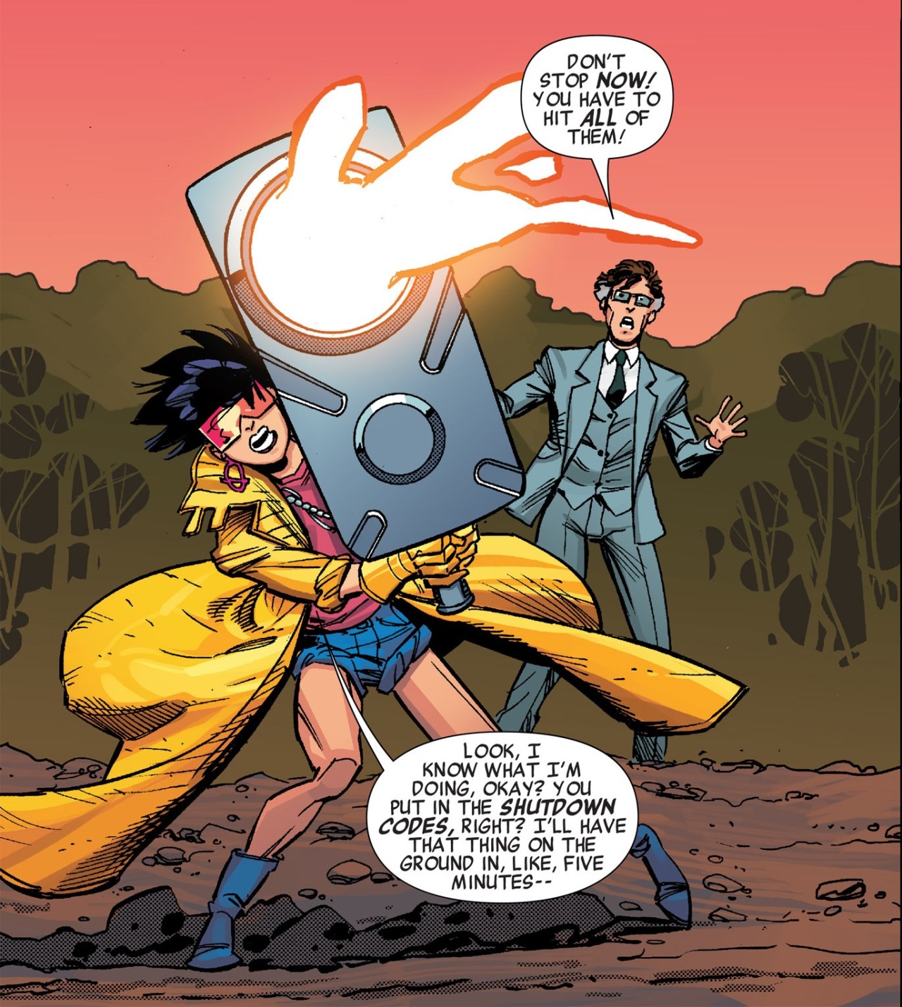 dacommissioner2k15:  roninkairi:  oxymitch:  The best part about this latest X-Men