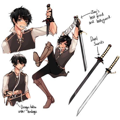 protagonists (mizuka & kasai)