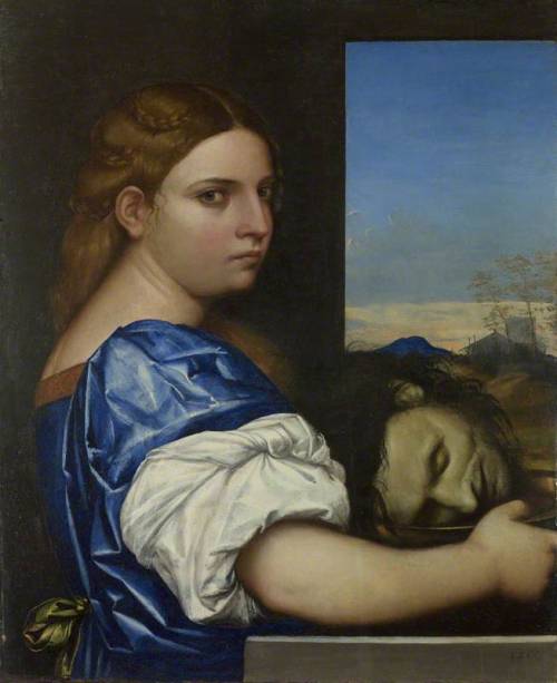 centuriespast:The Daughter of HerodiasSebastiano del Piombo (c.1485–1547)The National Gallery, Londo