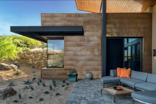 homeworlddesign - Painted Sky Residence in Arizona / Kendle...