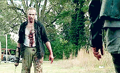 theafterlifeofthepartyy:  the death of merle dixon.  :’( sniff sniff