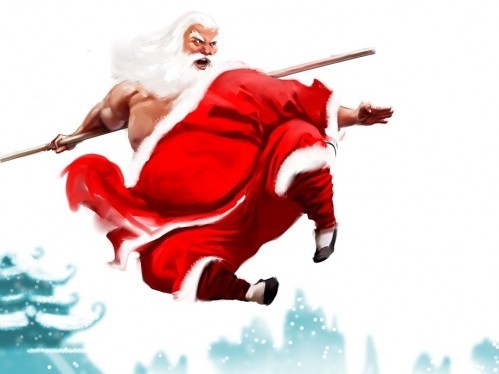 the-history-of-fighting:He’s making a list, And checking it twice, Gonna find out