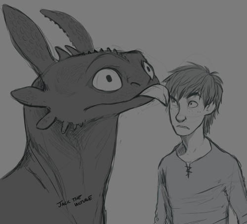 jackthevulture: Toothless is a freakin weirdo.