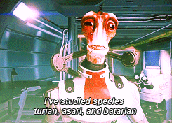 Scientist Salarian — Mass Effect 2 vs. Mass Effect 3