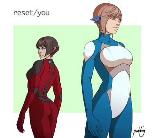 some more art for my nanoreno game reset/you. it’s about cyborgs and fighting the powers of the univ