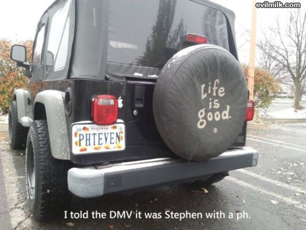 Well played DMV&hellip; well played&hellip;