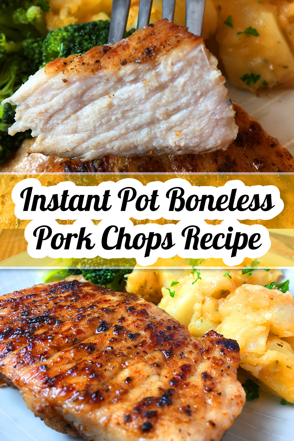 Share Recipe — Instant Pot Boneless Pork Chops Recipe
