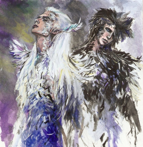 tanomeldo:Manwe and Melkor by dietrich-occta.