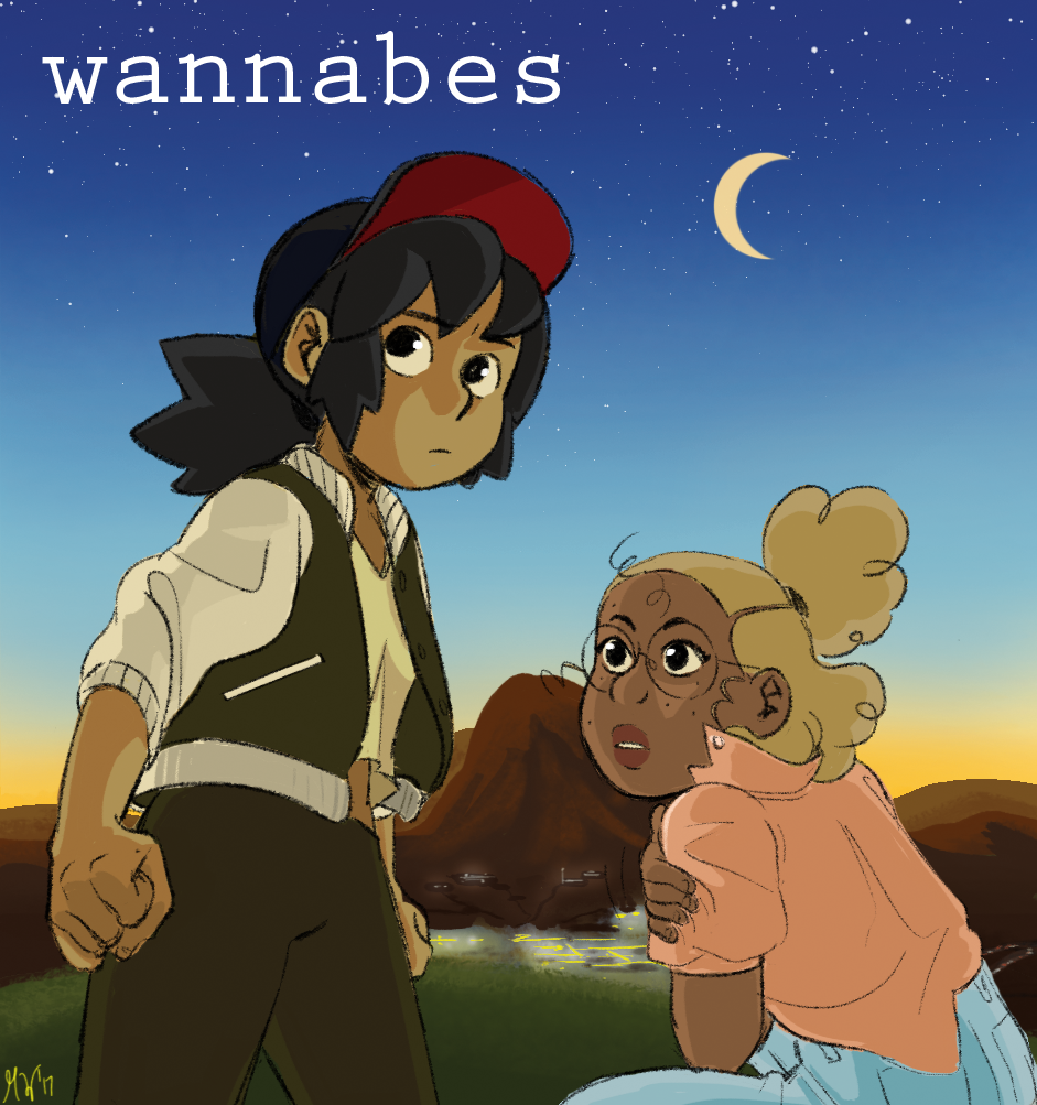 i drew a banner for some ocs ive been drawing a lot