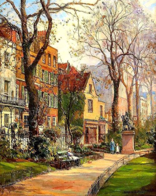 fravery: William Edward Fox “A walk in the park”  Wapa