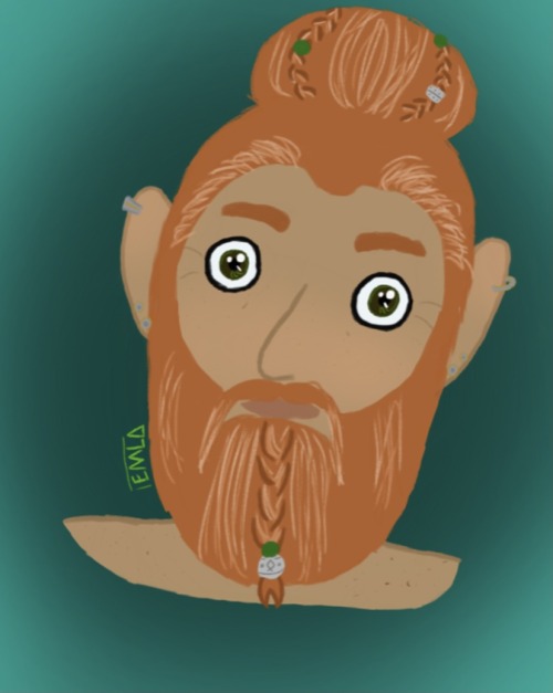 Im Practicing Drawing Hair And Beards On Dwarves. Inspired By Filibusterfrog.