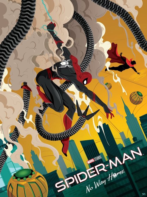 pixalry: Spider-Man: No Way Home - Created by Mike MahleYou can follow the artist on Twitter