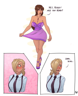 rinzleydrawsagain: SHE WASN’T READY FOR