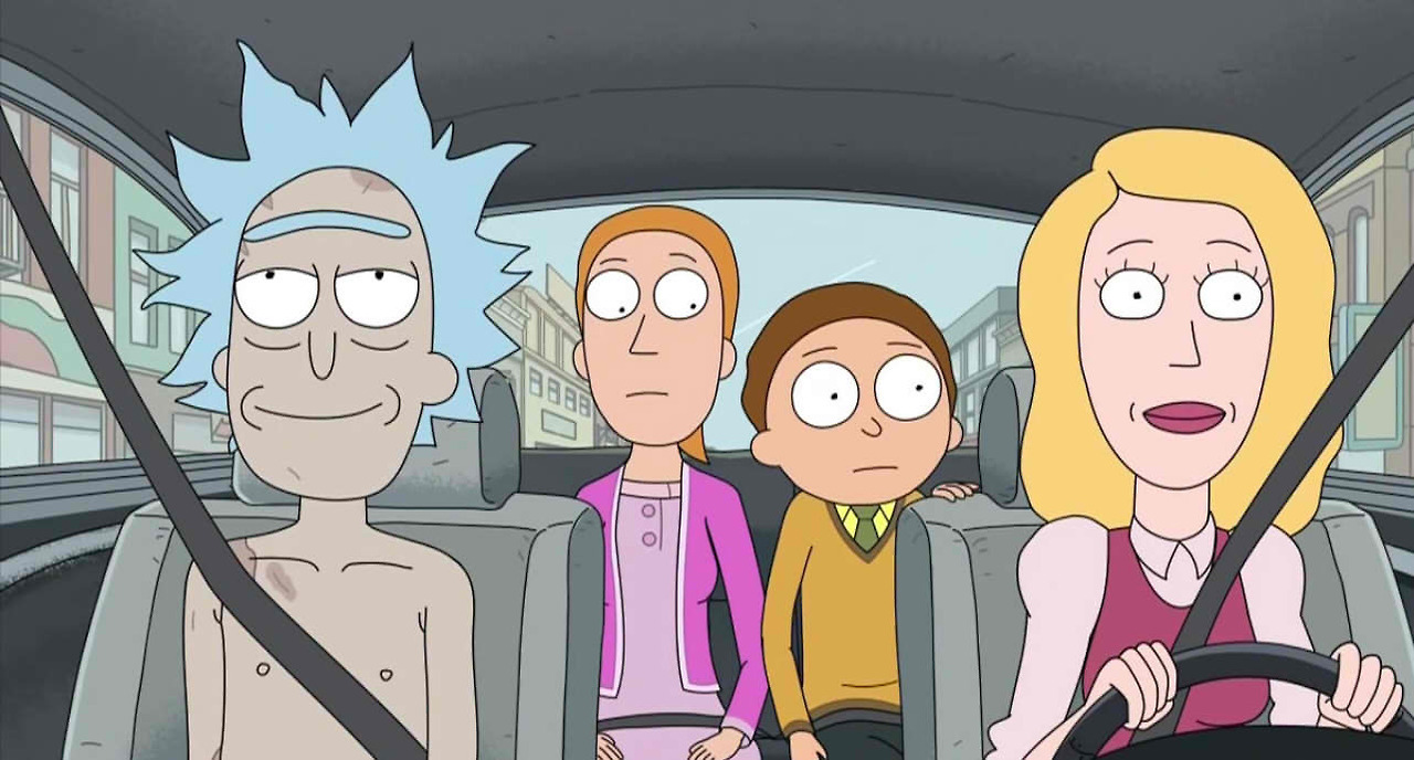 juditsa88:Character development: Rick wearing the seatbelt.