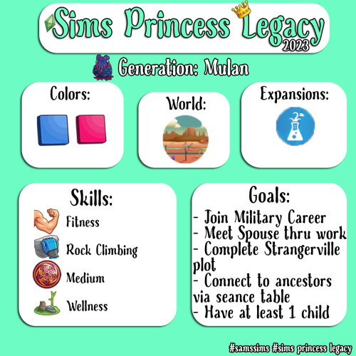 Sims Princess Legacy ~