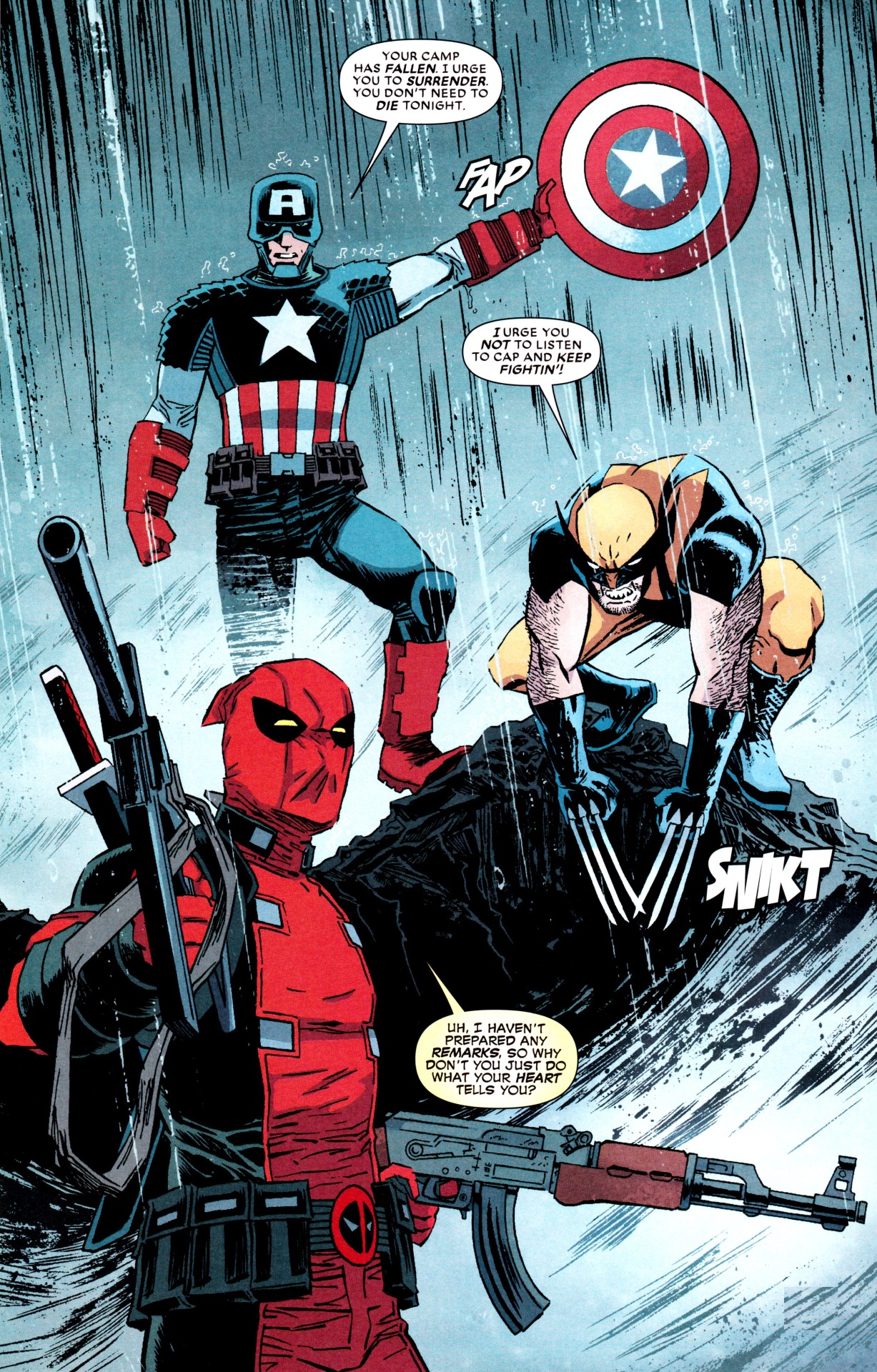 jthenr-comics-vault:  Deadpool #17&ldquo;The Good, The Bad, And The Ugly Part