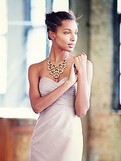 tbelchers:  Jasmine Tookes for J Crew Style