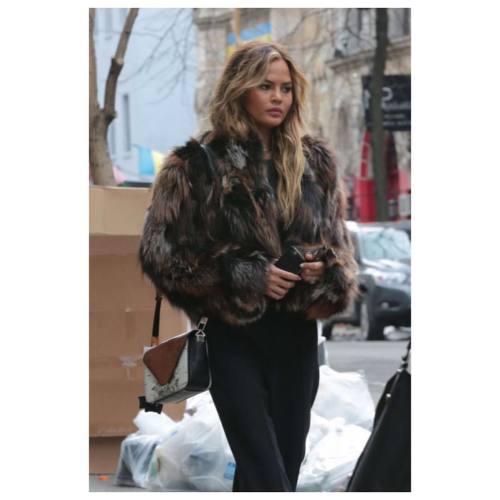 Today on Furinsider.com | Chrissy Teigen - Diva We Love Series | #furfashion #style #furstyle #stree