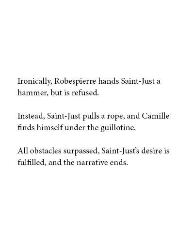 CAMILLE (Saint-Just &amp; the Rites of Men)9/10