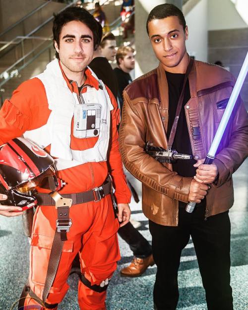 keeperofkings:gaynerds:May the 4th be with you!CosBAE goals: Leo Camacho as Poe DameronBonus:@gonedo