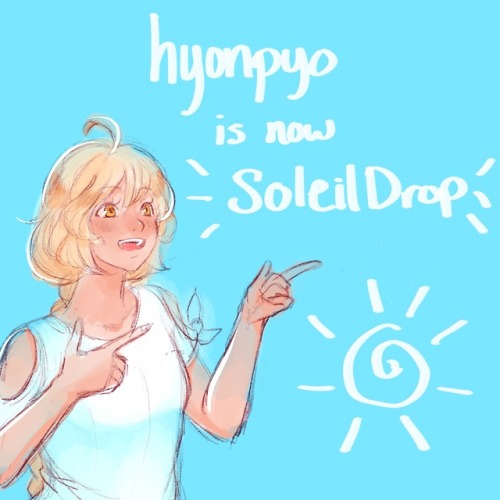 In case you were wondering… it’s me: Fwee! Soleil Drop is the name of my shop I want to