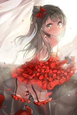 (via #r_18 minami kotori (love live! school idol project) drawn by cozyquilt) 