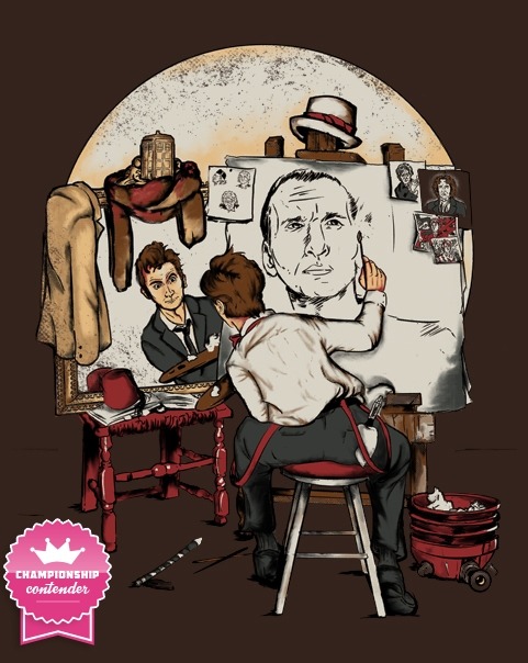 tshirtroundup:
“ ShirtPunch Design #2:Doctor Rockwell - by creativeoutpouring
On sale for 24 hours only for $10 from ShirtPunch .
Also available on T-shirts, Hoodies, Posters, Buttons, Phone and Ipad Cases, Gaming Console Covers, Laptop Decals and...