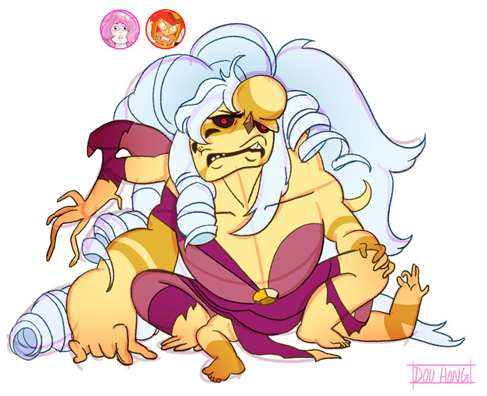 dou-hong:  kepral:  dou-hong:  syrose:  dou-hong:  Stevonnie Fusions | Pearl/Garnet