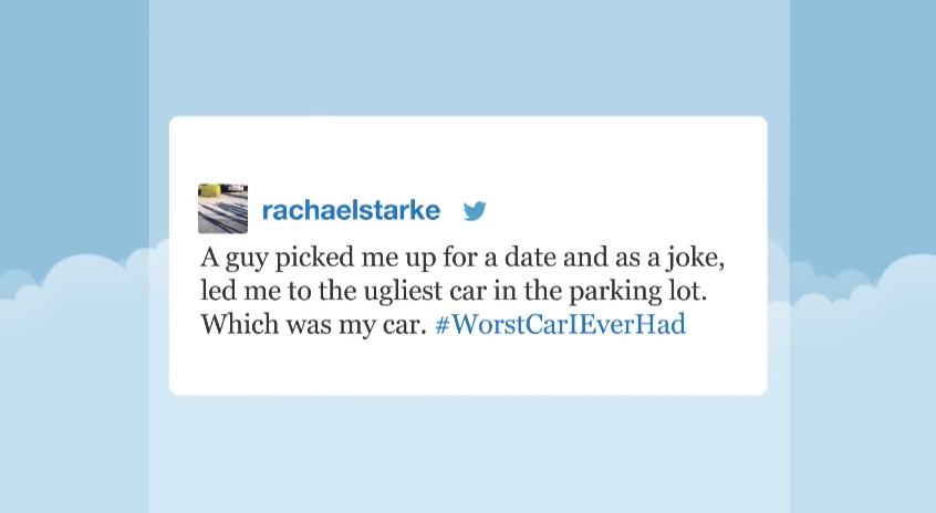 fallontonight:  Jimmy shares his favorite fan-submitted #WorstCarIEverHad tweets!