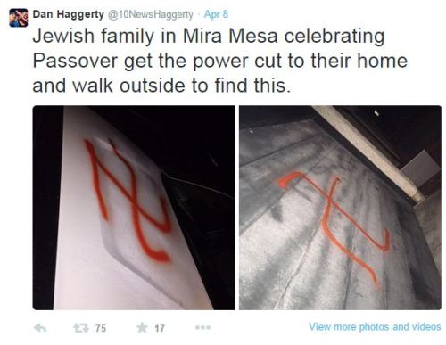 kuklarusskaya: antisemitism-eu: Jewish family attacked in California Jewish family in Mira Mesa cele