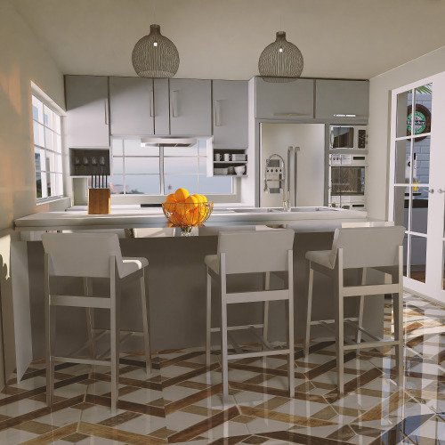 simpledesigner: [SD] *Exclusive* House in Beach* Blender Scene (Not in Game)* Eevee and Cycles* Exc