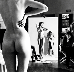 onlyoldphotography:  Helmut Newton: Self